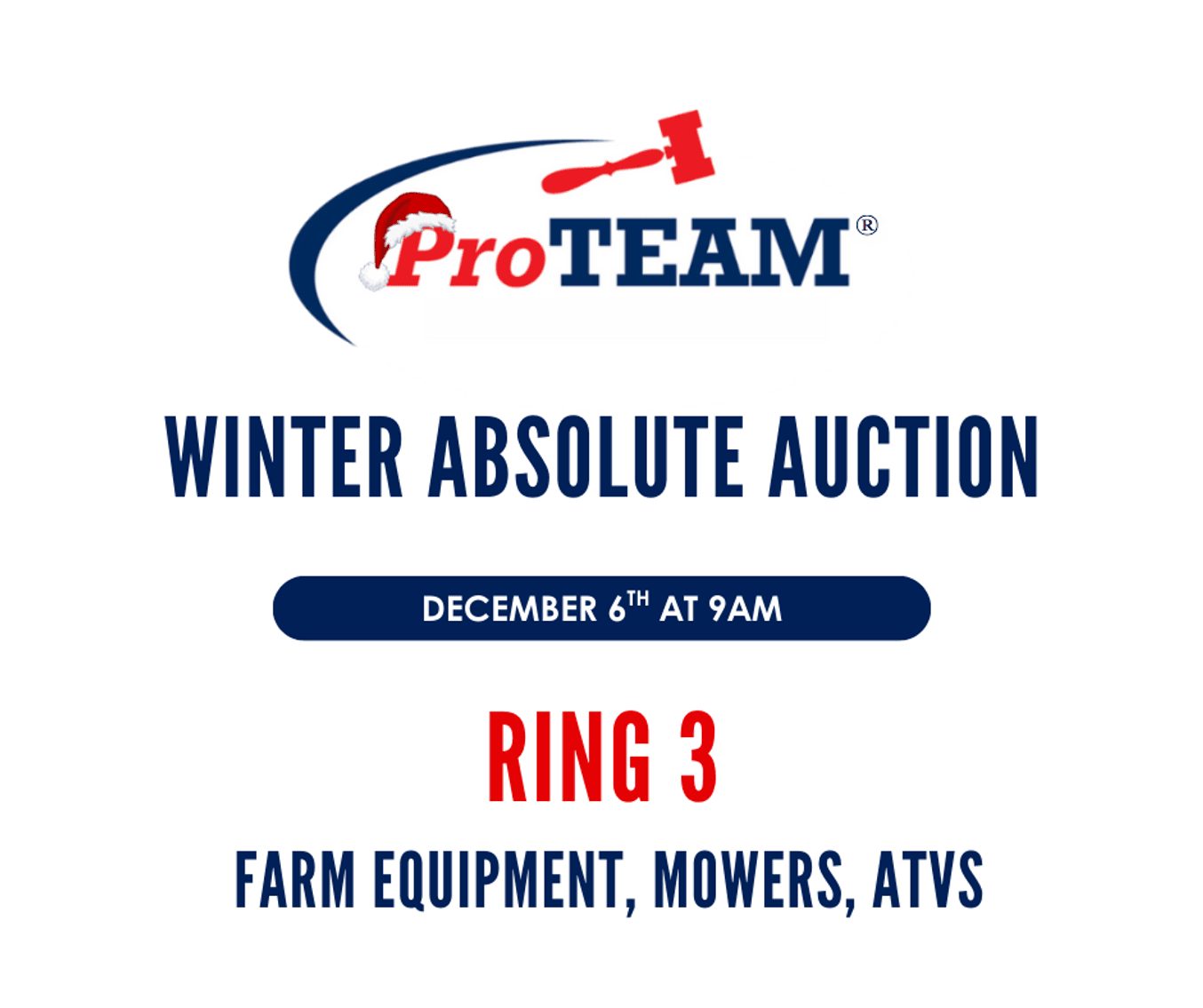 Image for RING 3 - 17th ANNUAL WINTER ABSOLUTE AUCTION