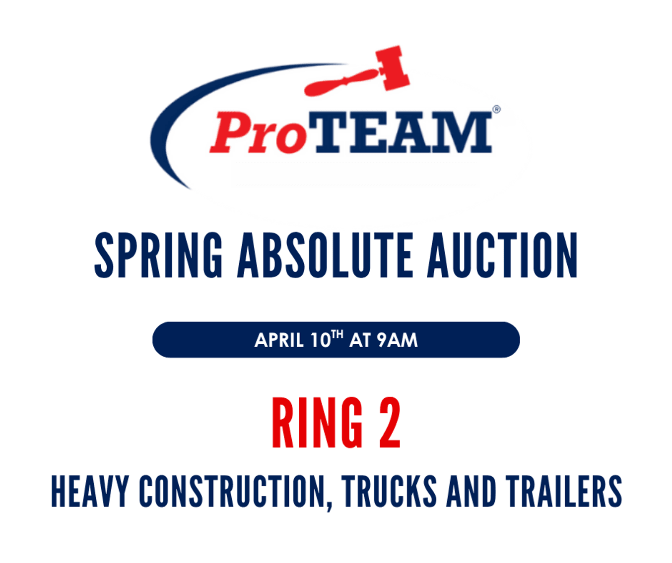 Image for RING 2 -17TH ANNUAL SPRING ABSOLUTE AUCTION
