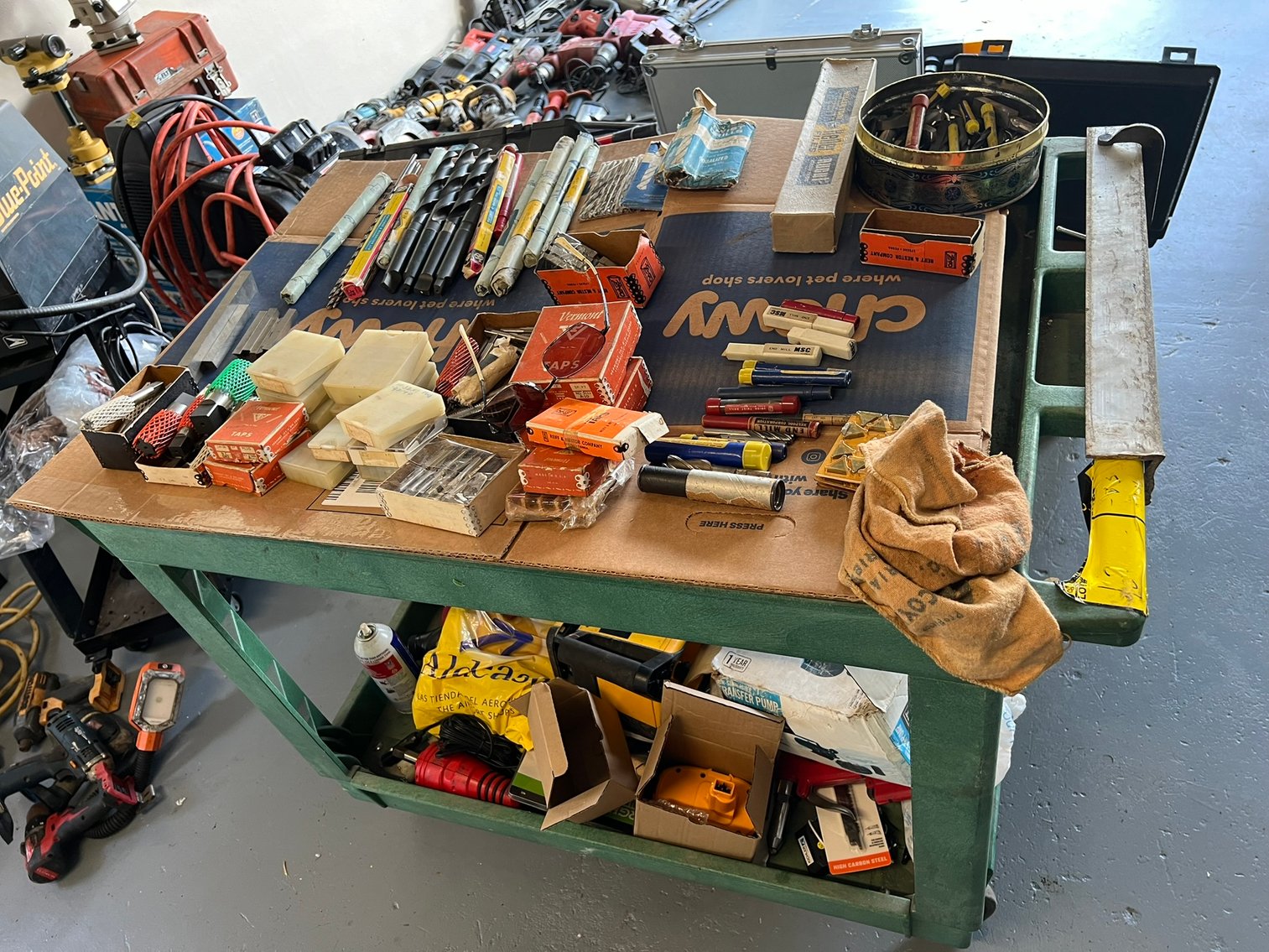 Image for POWER TOOLS, MACHINE BITS, WELDER & MORE