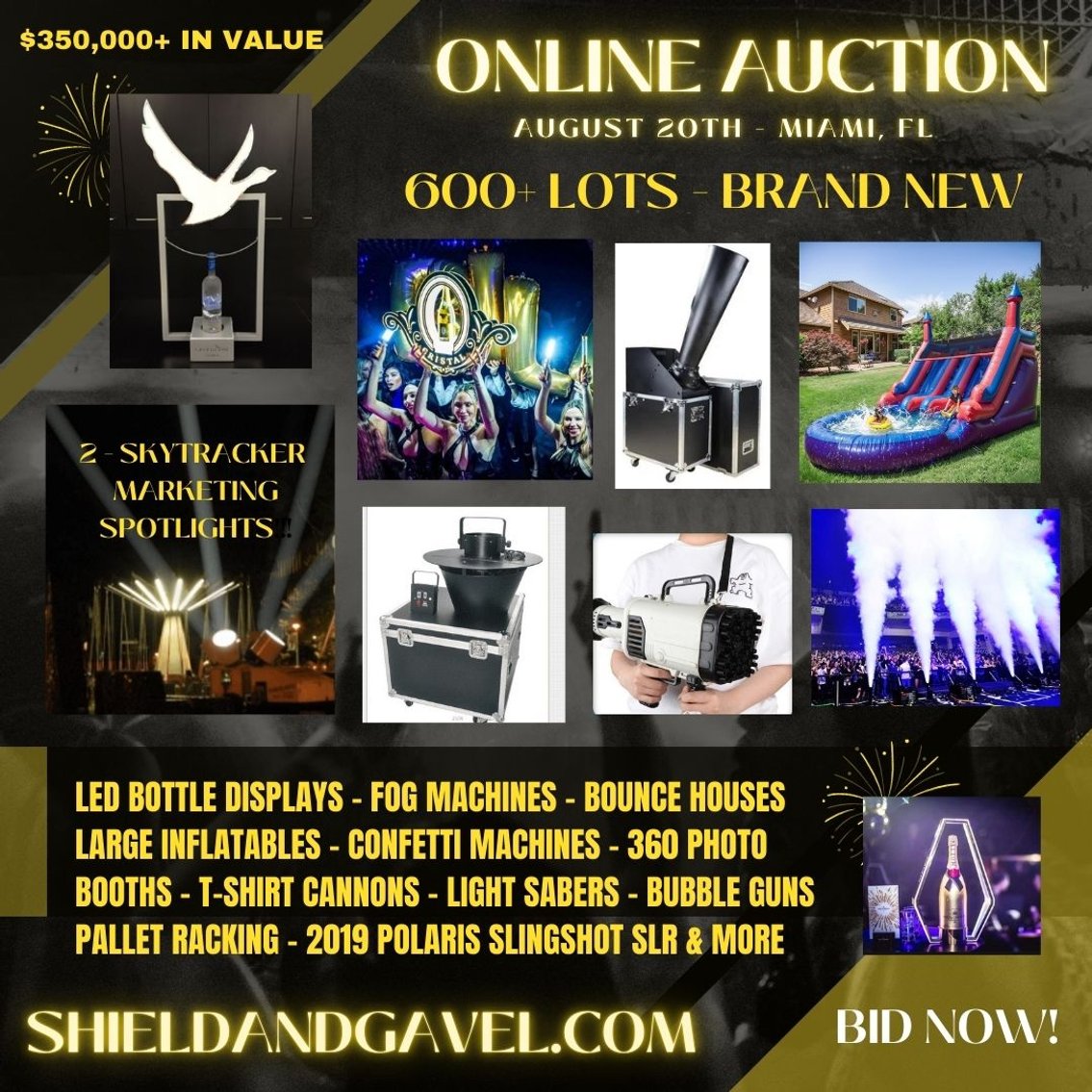 Image for SURPLUS LIQUIDATION - PARTY SUPPLIES, SPECIAL FX, LIGHTING, & MORE