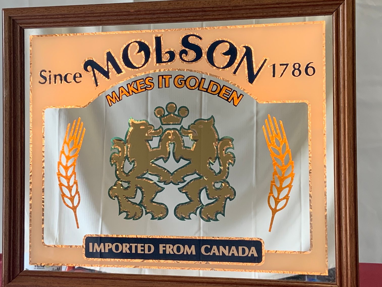 Image for BEER MEMORABILIA - NEON SIGNS, MIRRORS, GLASSWARE - ABSOLUTE