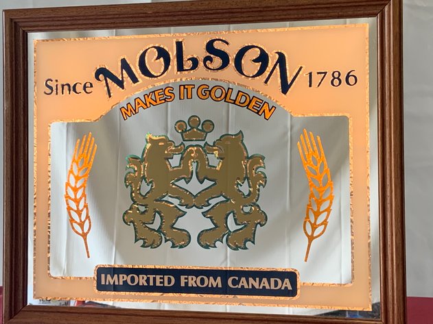 Image for BEER MEMORABILIA - NEON SIGNS, MIRRORS, GLASSWARE - ABSOLUTE