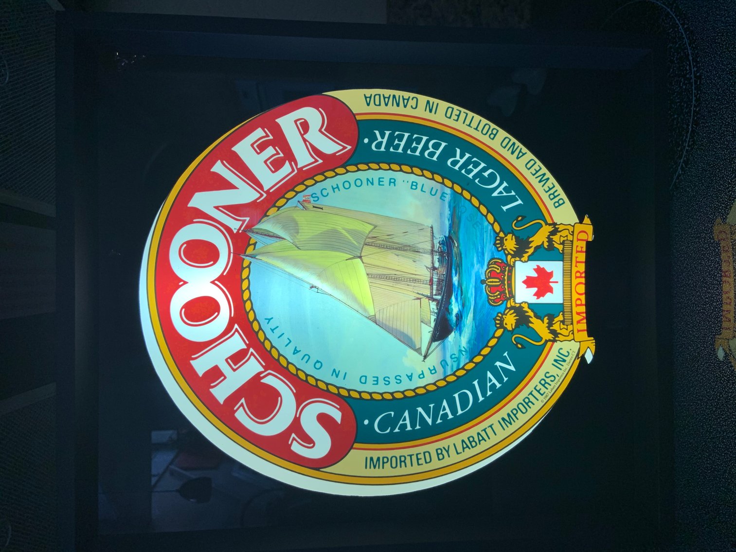 Image for BEER MEMORABILIA - NEON SIGNS, MIRRORS, GLASSWARE - ABSOLUTE