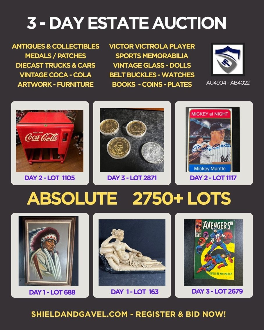 Image for DAY 1 of 3 - ANTIQUES & COLLECTIBLES - ABSOLUTE