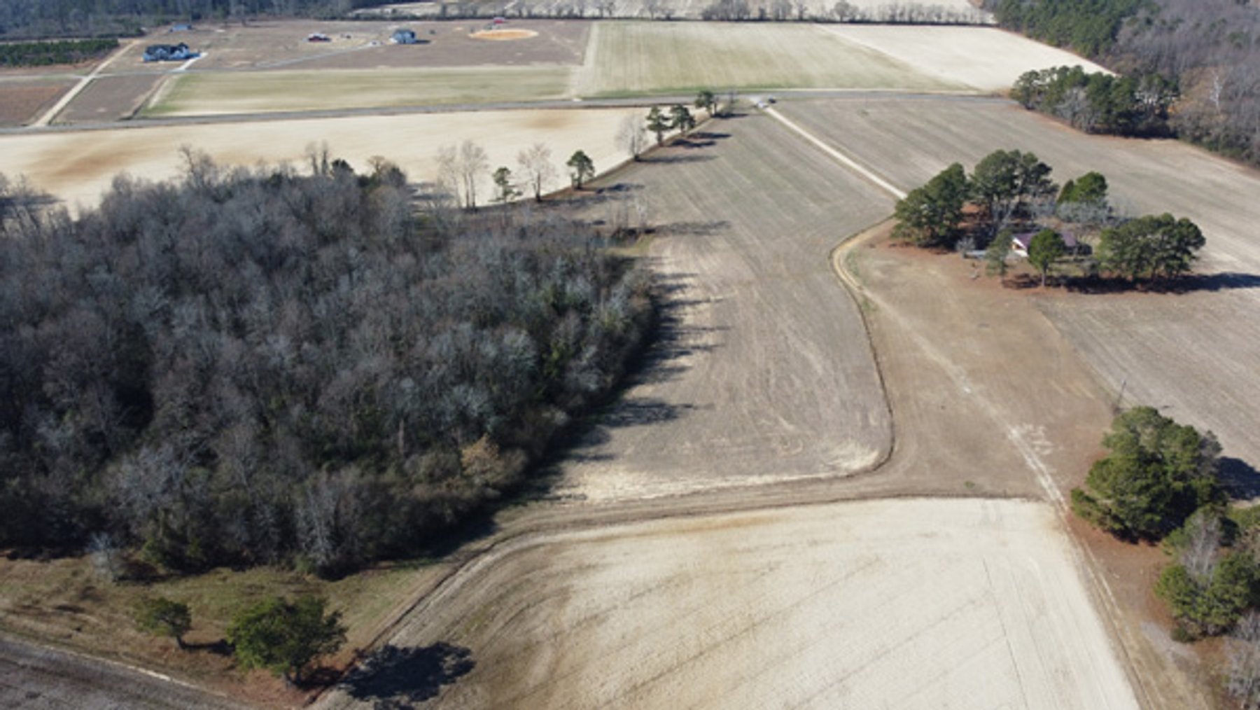 Image for 197 Acres in Harnett County Divided into Multiple Tracts with a Brick Ranch Home!