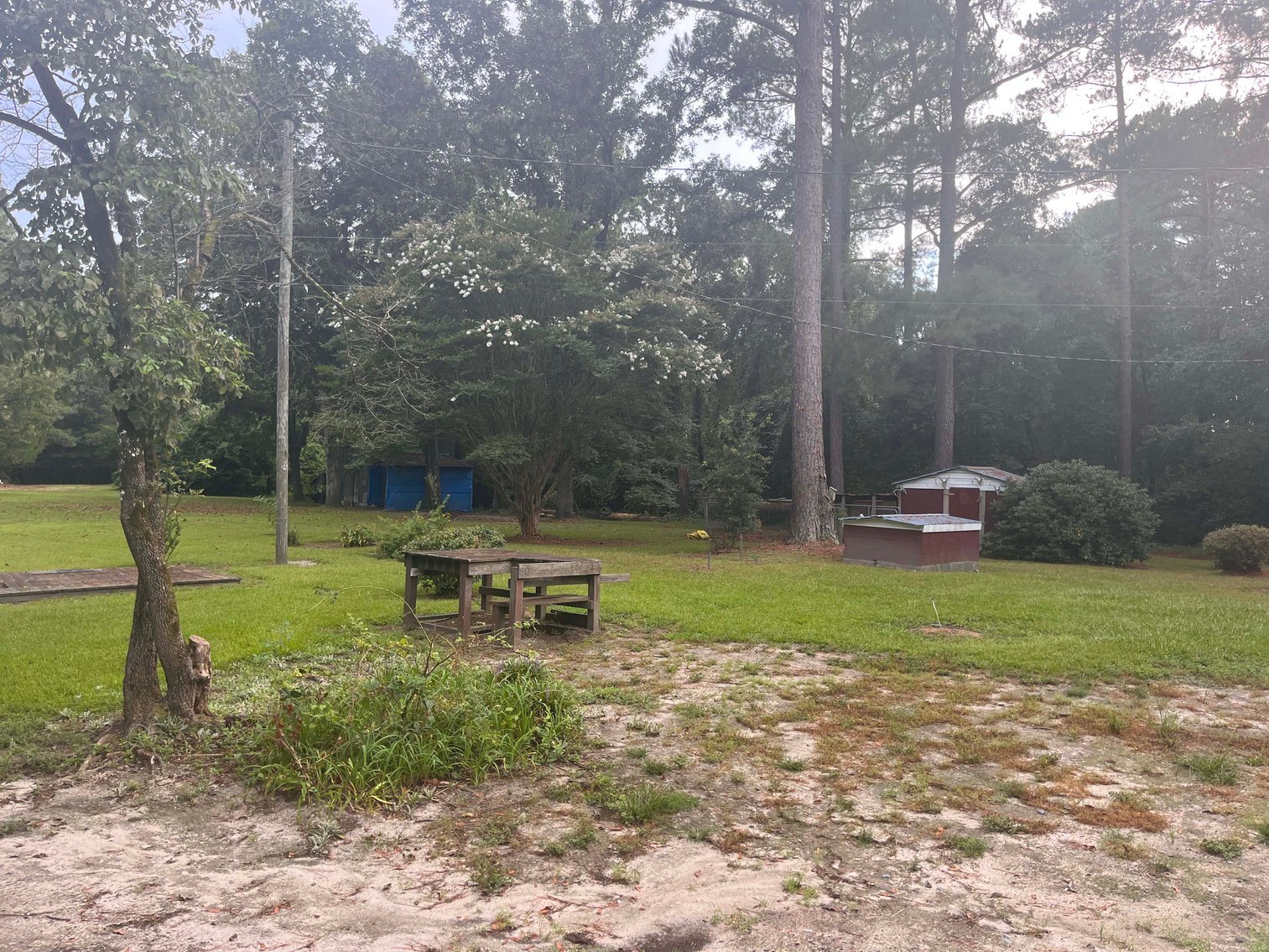 Image for 43 acres in Harnett County with a brick home in an onsite live /online / simulcast auction event!