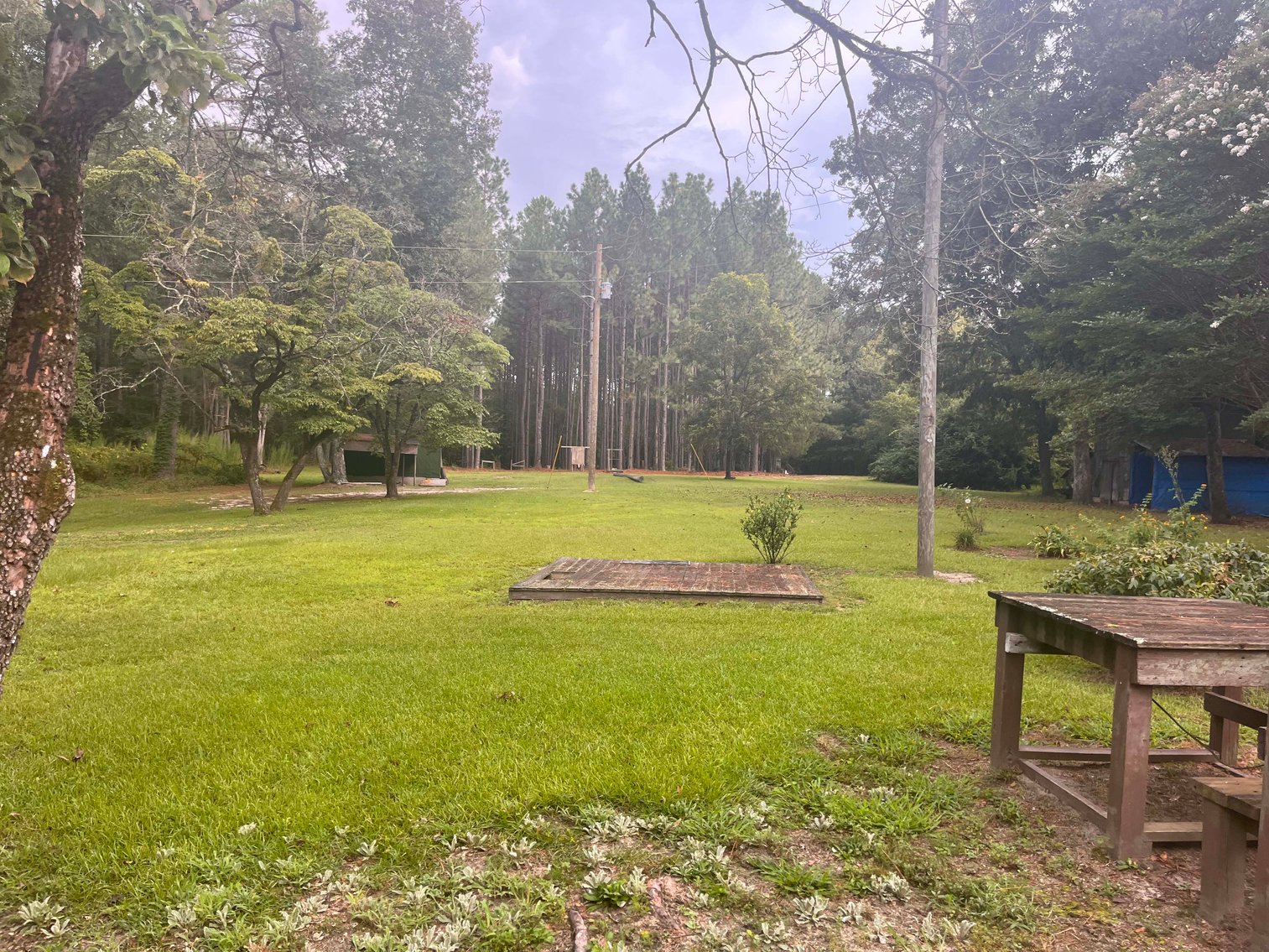 Image for 43 acres in Harnett County with a brick home in an onsite live /online / simulcast auction event!