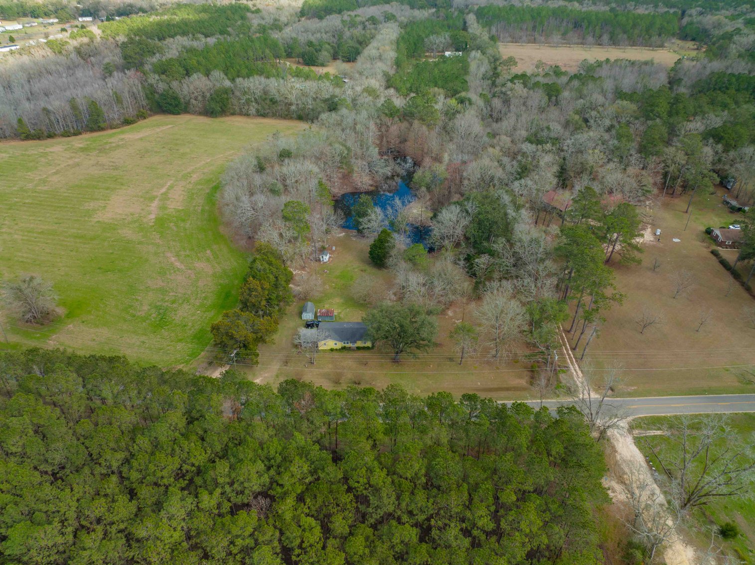 Image for Estate of Paul W. Barwick - 26+/- Acres, 3 Bedroom / 1 Bath Home, Pond and Pasture