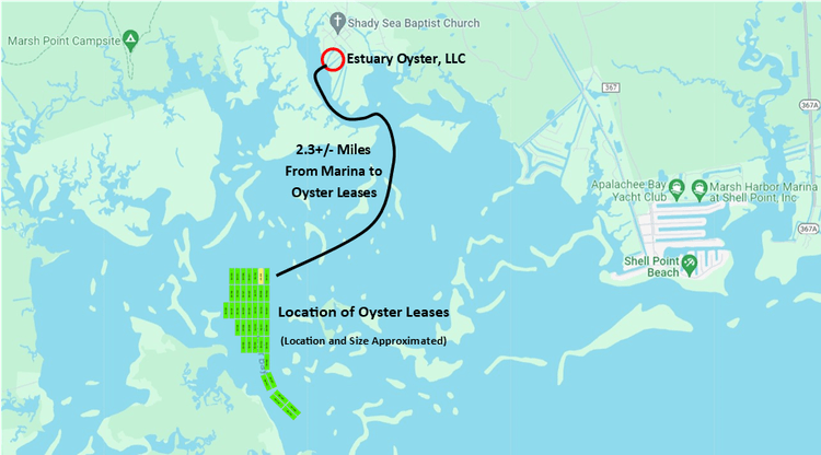 Image for 5 Aquaculture Oyster Leases in Oyster Bay, Florida