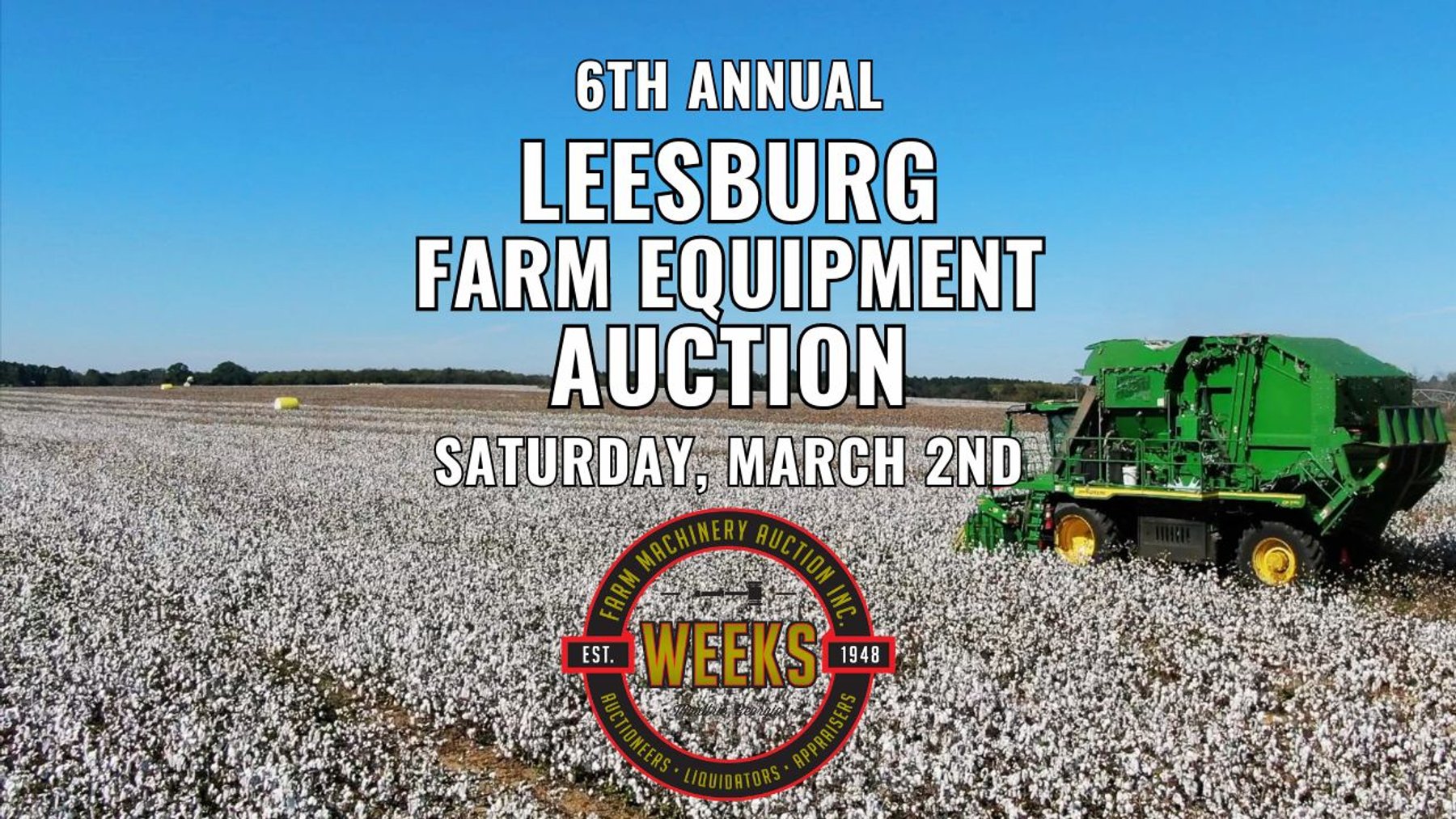 Image for 6th Annual Leesburg Farm Equipment Auction