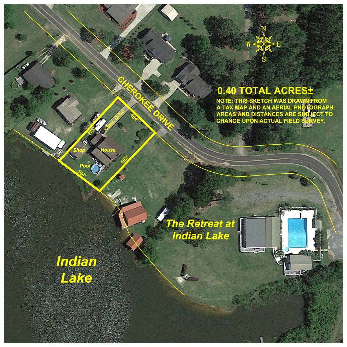 Image for Indian Lake Retreat - Waterfront Colonial Brick Home in Colquitt County, Georgia