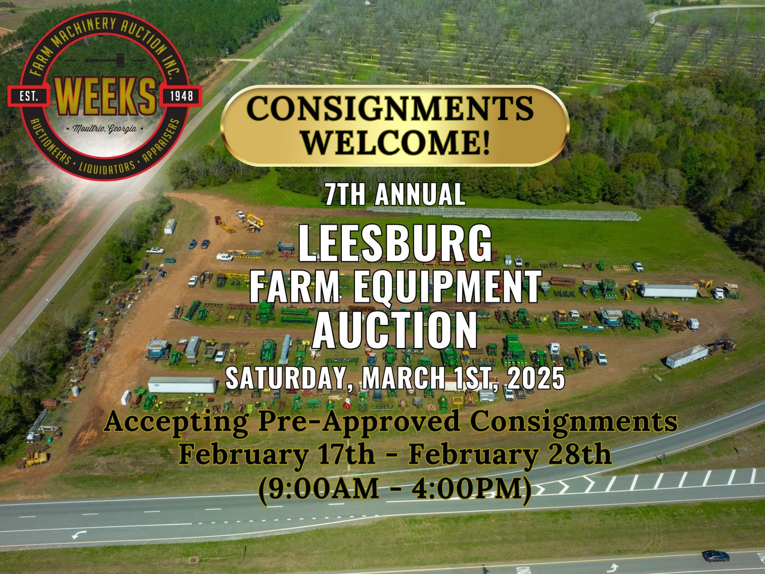 Image for 7th Annual Leesburg Farm Equipment Auction