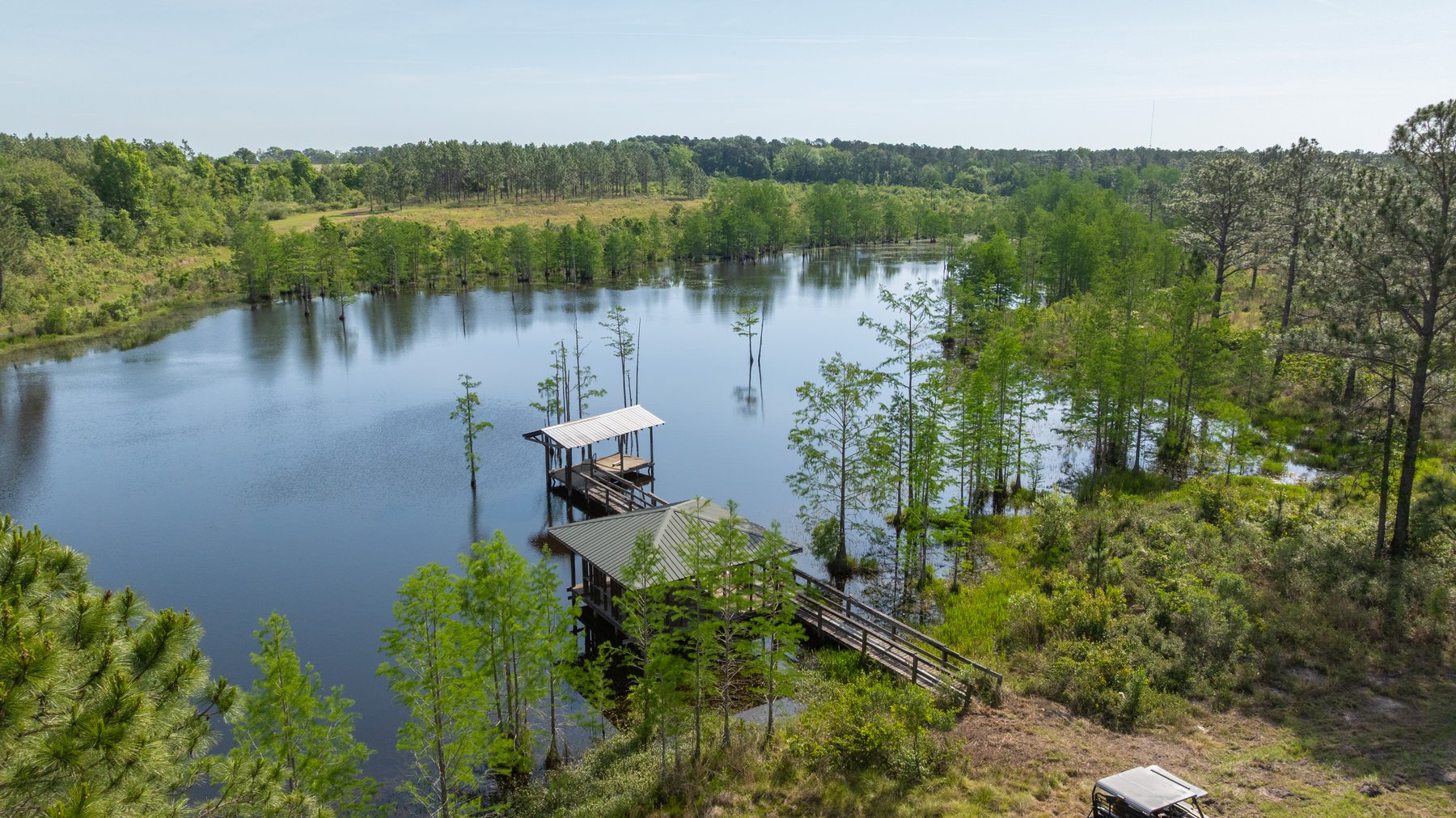 Image for 195+/- Total Acres - Premium Recreational Tract - Trophy Whitetails, Stocked Ponds & Plantation Pines