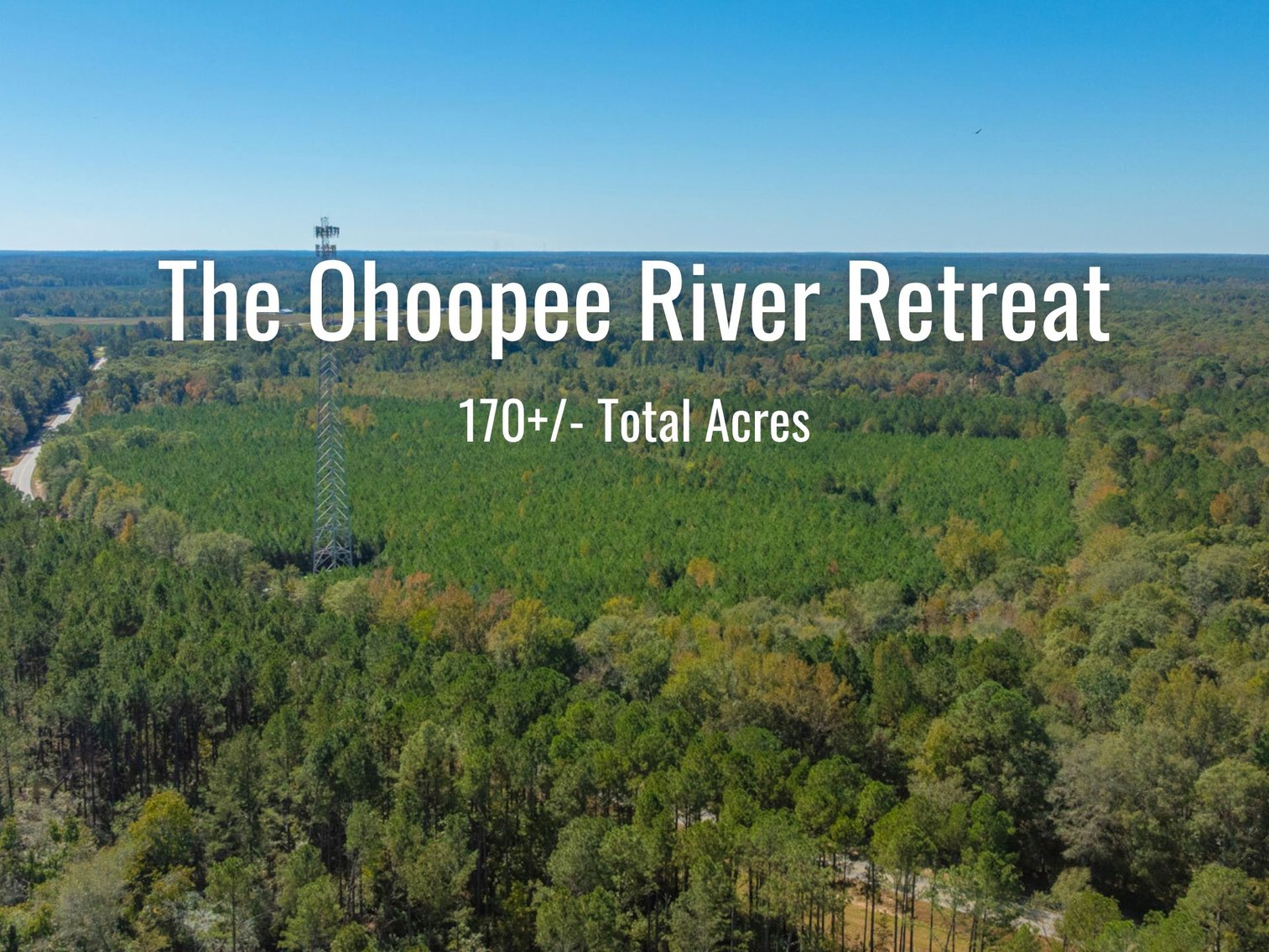 Image for 170+/- Acres - The Ohoopee River Retreat - Prime Recreational Land w/ Hunting Cabin Offered Divided & as a Whole