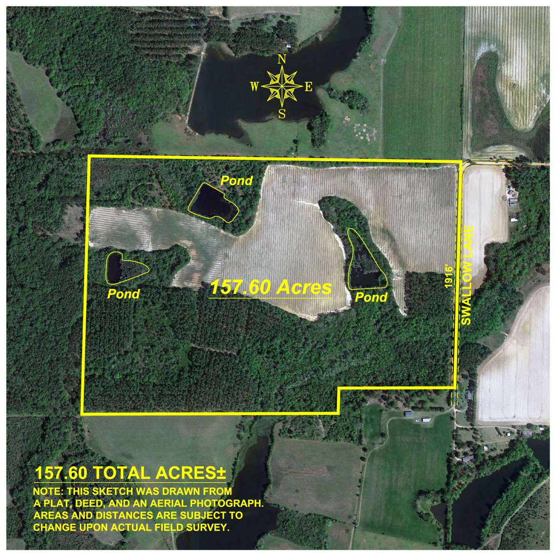 Image for Swallow Lane Farm - 157± Acres - Irwin County, Georgia - Income-Producing Row Crop Farmland & Recreational Retreat
