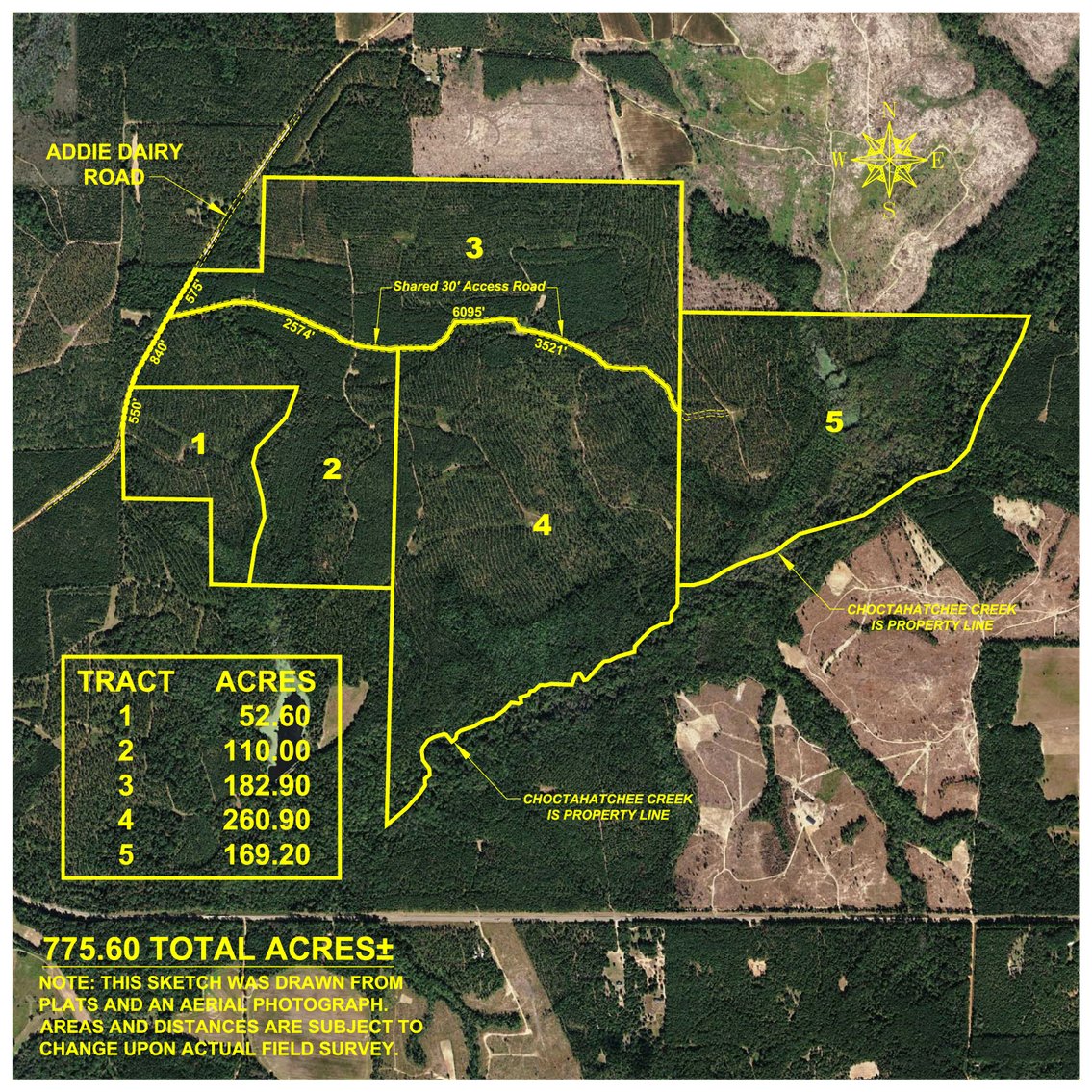Image for King Tract - 775± Total Acres - Premium Plantation Tract - Large Timber Investment - Choctahatchee Creek Frontage - Offered Divided & As A Whole