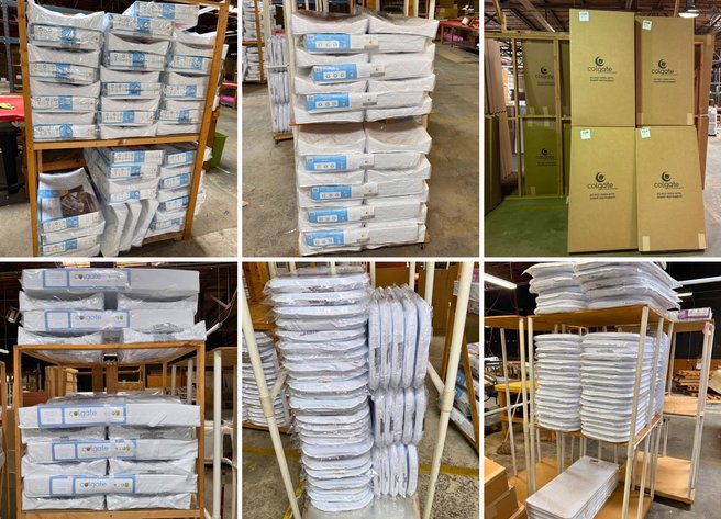 Image for Atlanta, GA: New Inventory of Crib Mattresses, Changing Pads & Children's Aprons Remaining from the Mattress Manufacturing Equipment Auction