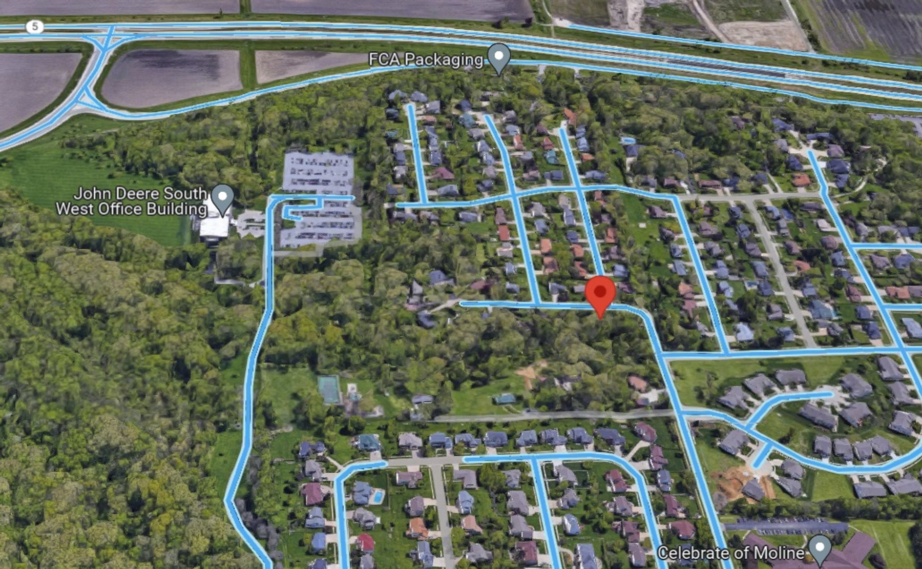 Image for Moline, IL: 2 Residential Lots at 7501 & 7505 36th Ave., Moline, IL 61265 (Rock Island County)