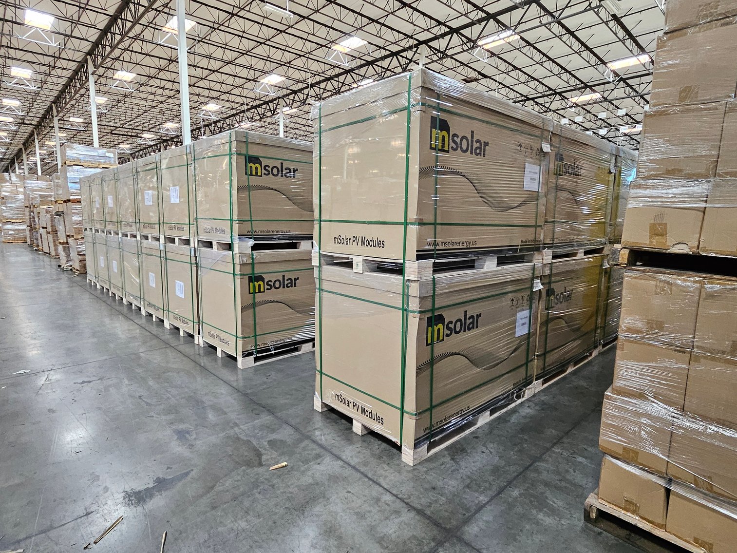 Image for Chino, CA: Auction of New Solar Panels By Order of Warehouse to Satisfy Storage Lien