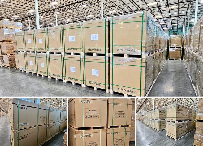 Image for Chino, CA: Auction of New Solar Panels By Order of Warehouse to Satisfy Storage Lien