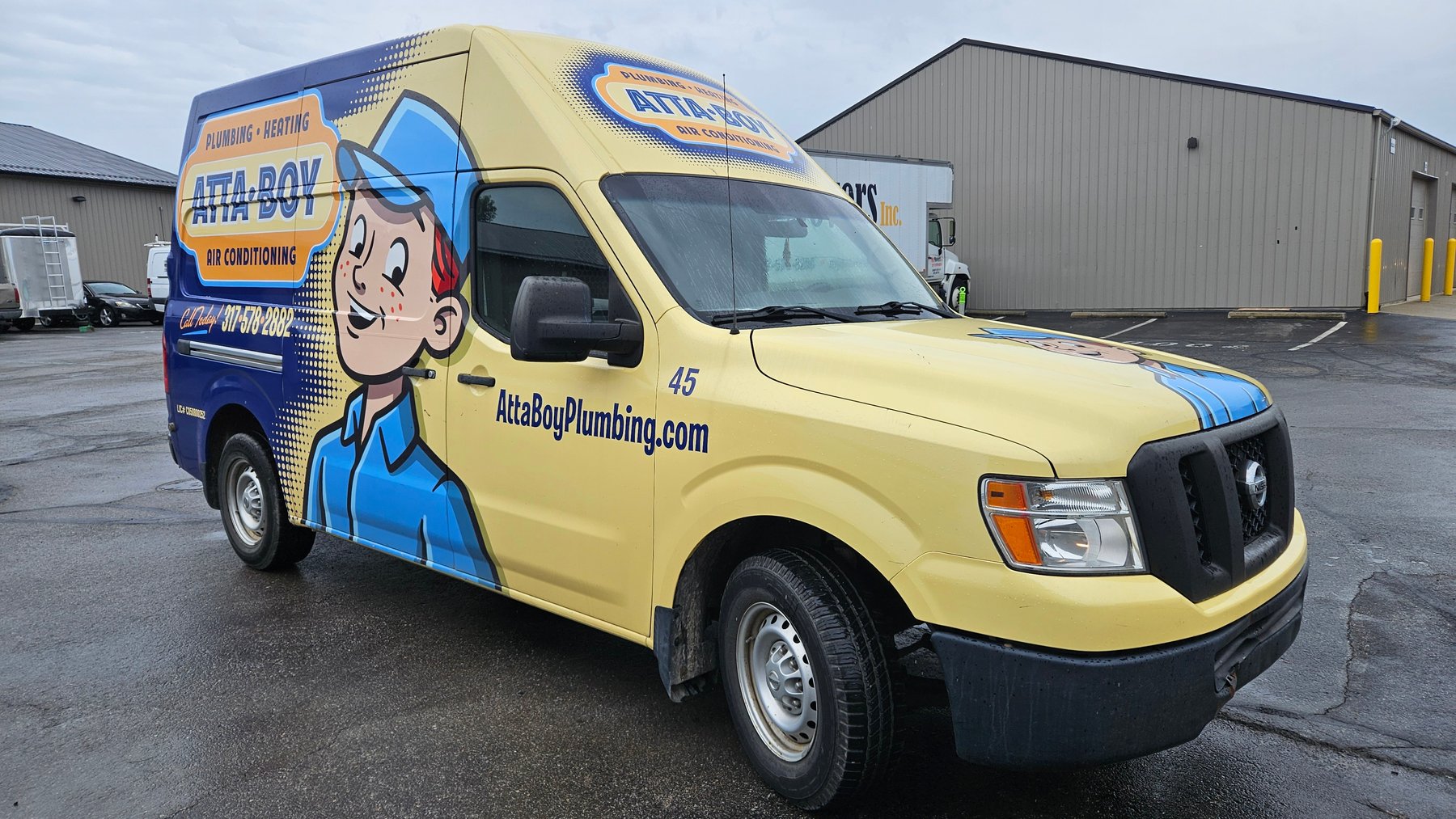 Image for Indianapolis, IN: (3) Nissan NV2500HD Vans and Dodge Sprinter 2500 Van from Attaboy Plumbing