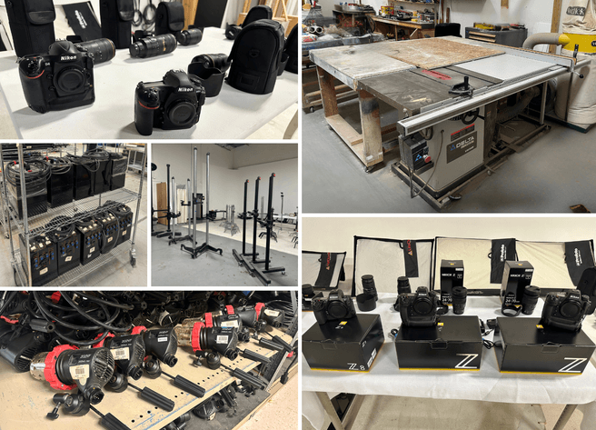 Image for Tucker (Atlanta), GA: Studio Photography Equipment, Woodworking Shop & Props of Former Commercial Ad Agency Studio