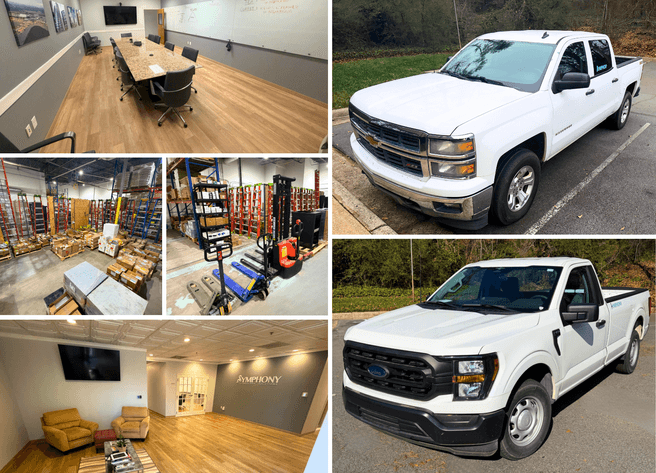 Image for Marietta, GA: Service Trucks and Fire Alarm, CCTV, Access Control & A/V Equipment From Commercial Contractor