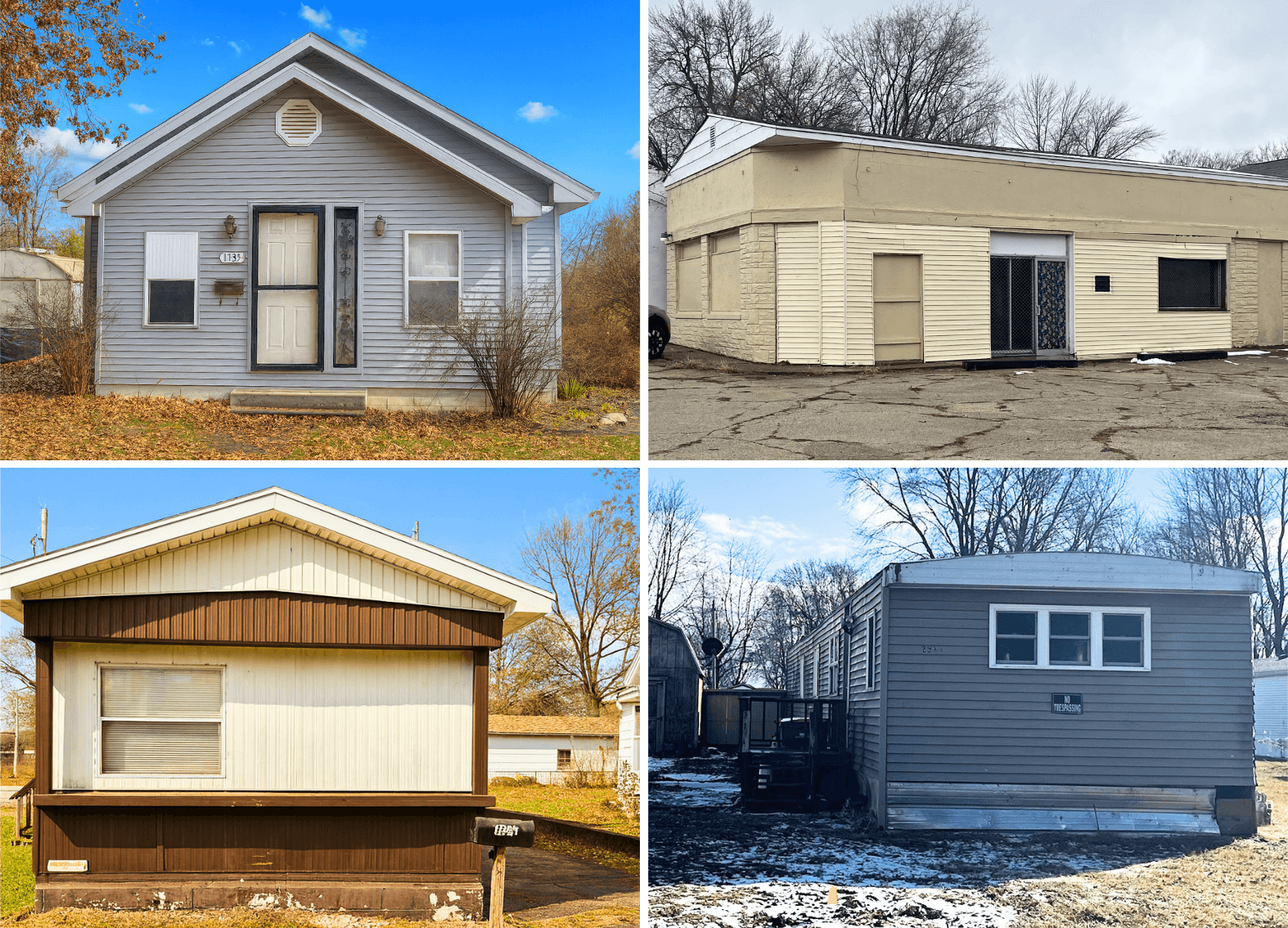 Image for IL: 2,730±SF Commercial Retail Building in Decatur & 3 Residential Homes in Havana & Galesburg (Macon, Mason & Knox County)