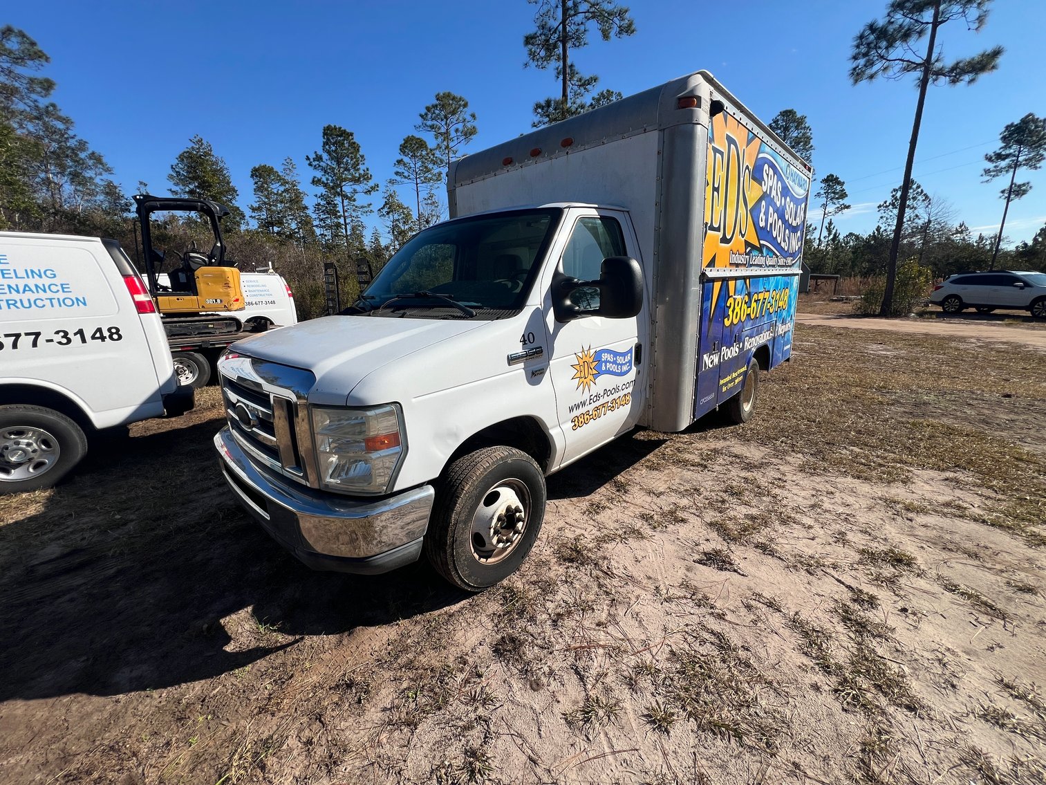 Image for Hortense, GA: Excavators, Service Trucks, Trailers & Equipment