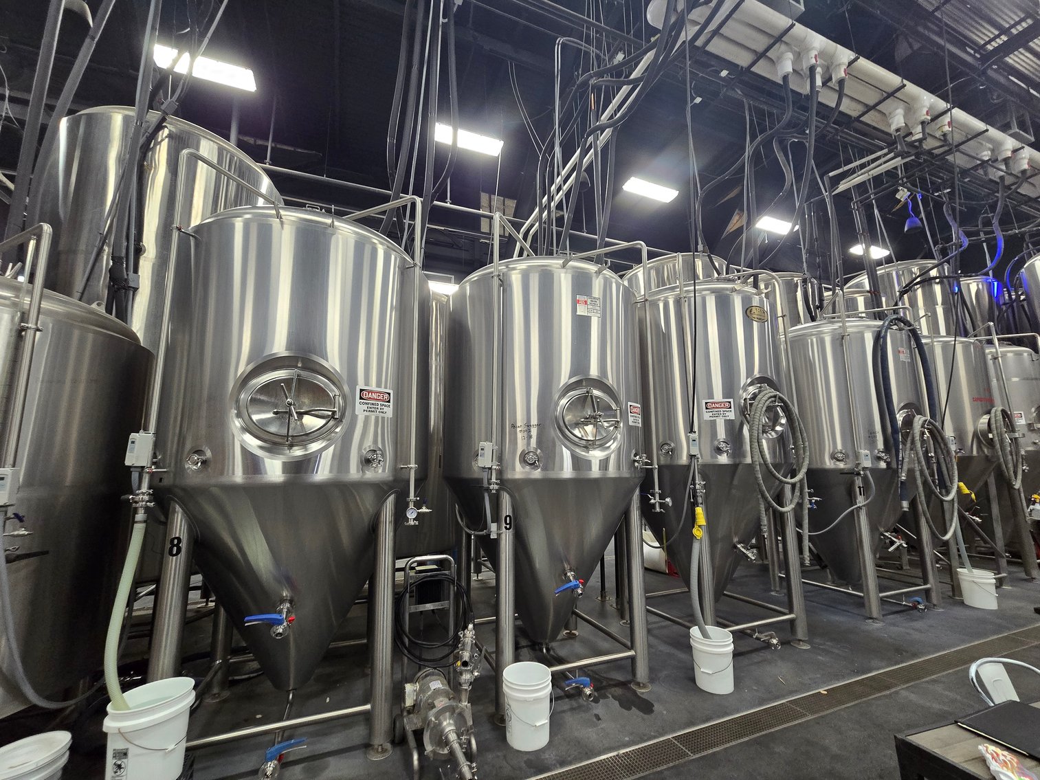 Image for Albuquerque, NM: Production Brewery - Brewhouse, Fermenters and Canning Line