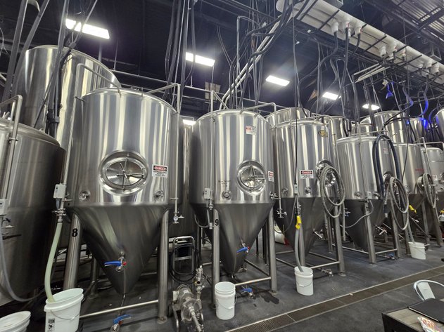 Image for Albuquerque, NM: Production Brewery - Brewhouse, Fermenters and Canning Line