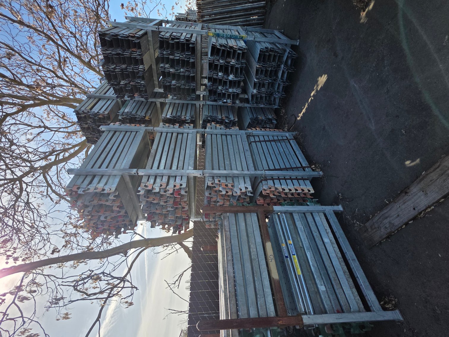 Image for Oakland CA: Scaffolding Equipment, DOOSAN 25 Forklift, Storage Building & Shipping Container