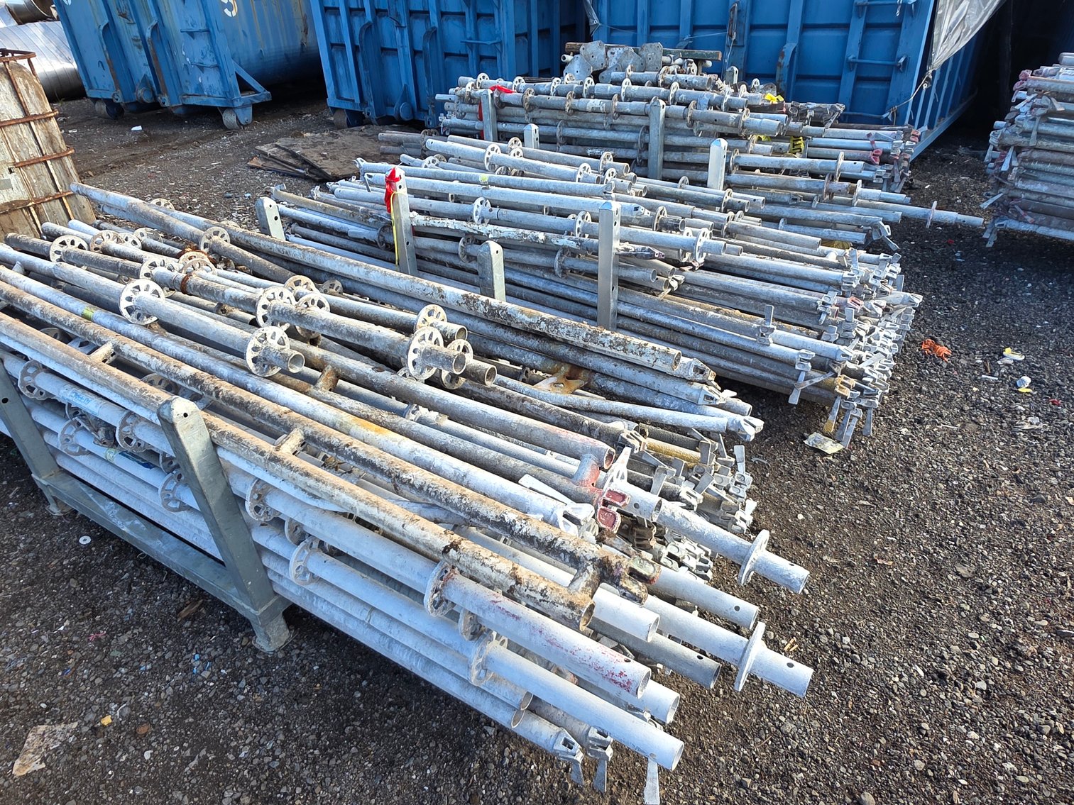 Image for Oakland CA: Scaffolding Equipment, DOOSAN 25 Forklift, Storage Building & Shipping Container