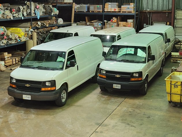 Image for Richmond, VA: Work Vans, Forklifts, Trailers and Flooring Tools