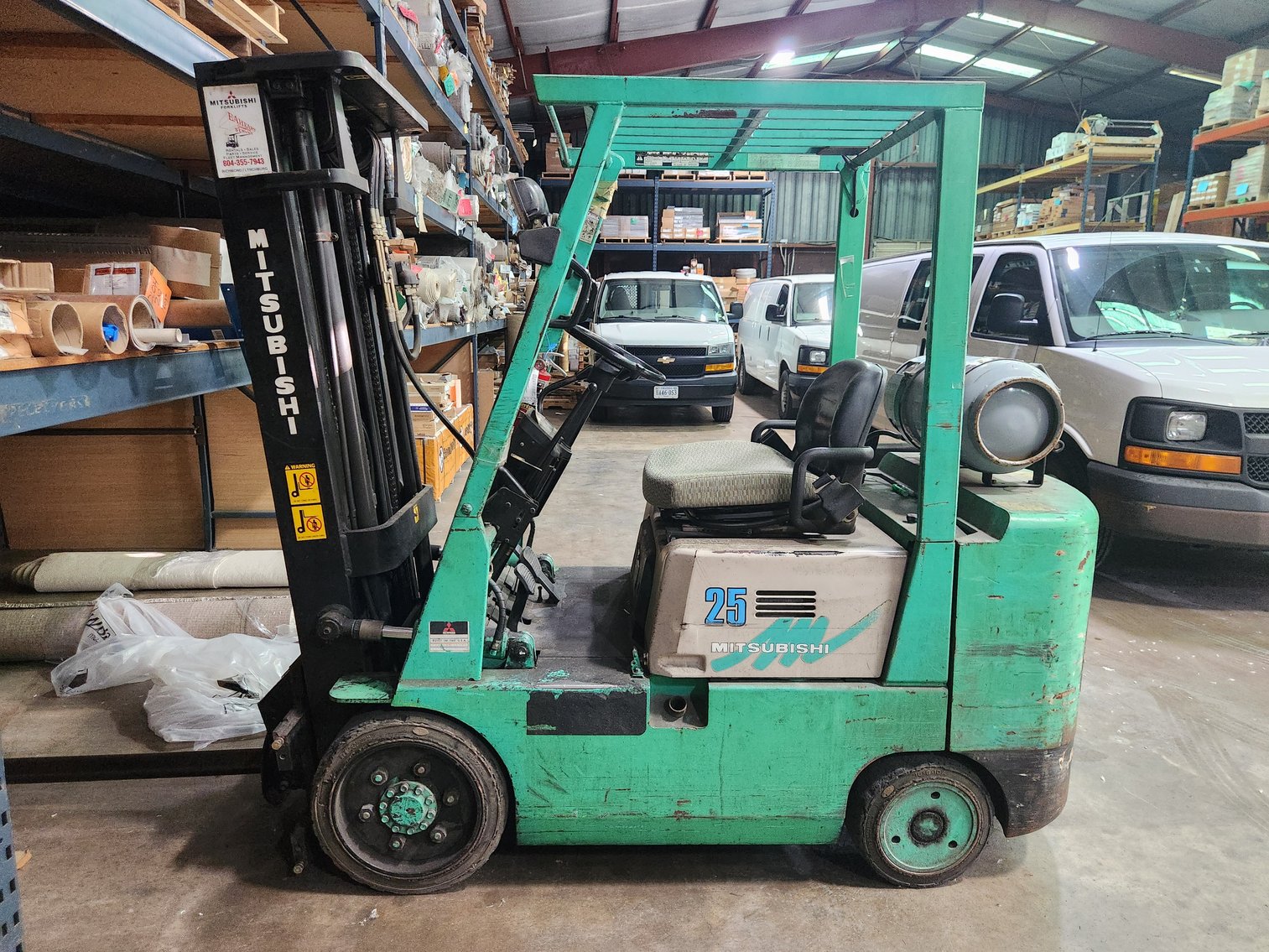 Image for Richmond, VA: Work Vans, Forklifts, Trailers and Flooring Tools