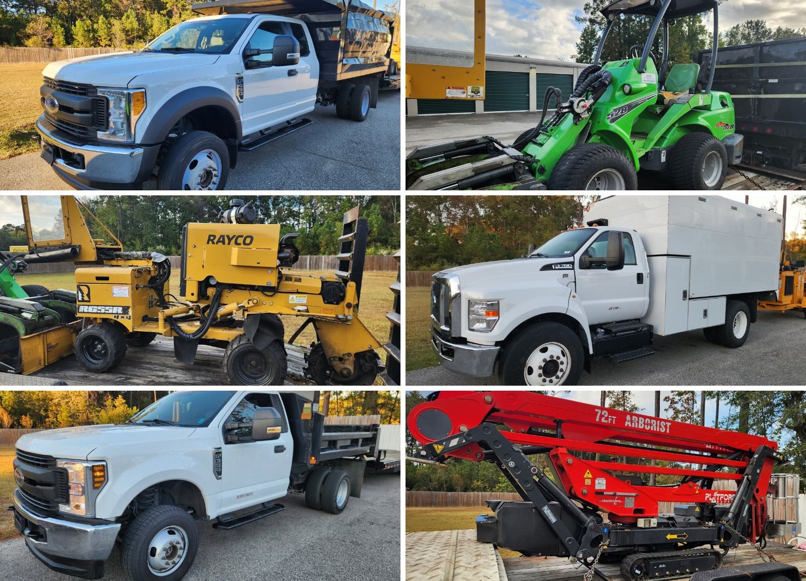 Image for Charleston, SC: Tree Service Trucks, Trailers & Equipment