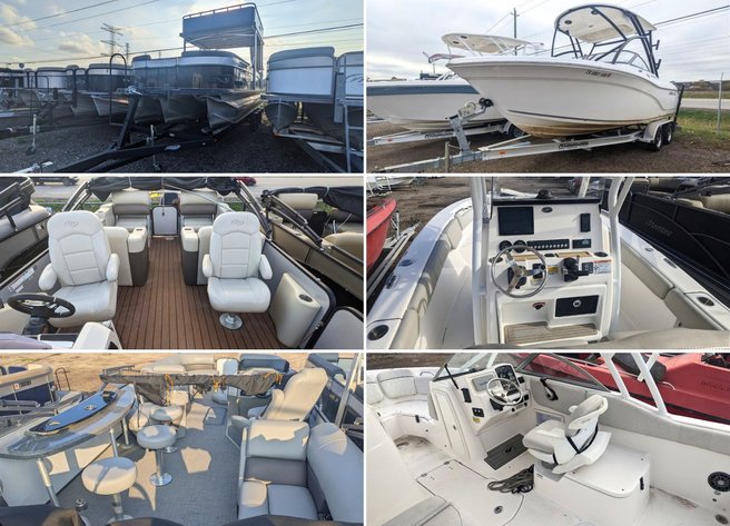 Image for Greater Houston, TX: Late Model Pontoons, Runabouts, Boats, Motors and Trailers