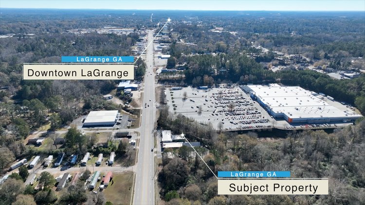 Image for LaGrange, GA: Two Adjacent Commercial Properties at  819 & 821 New Franklin Road (Troupe County)