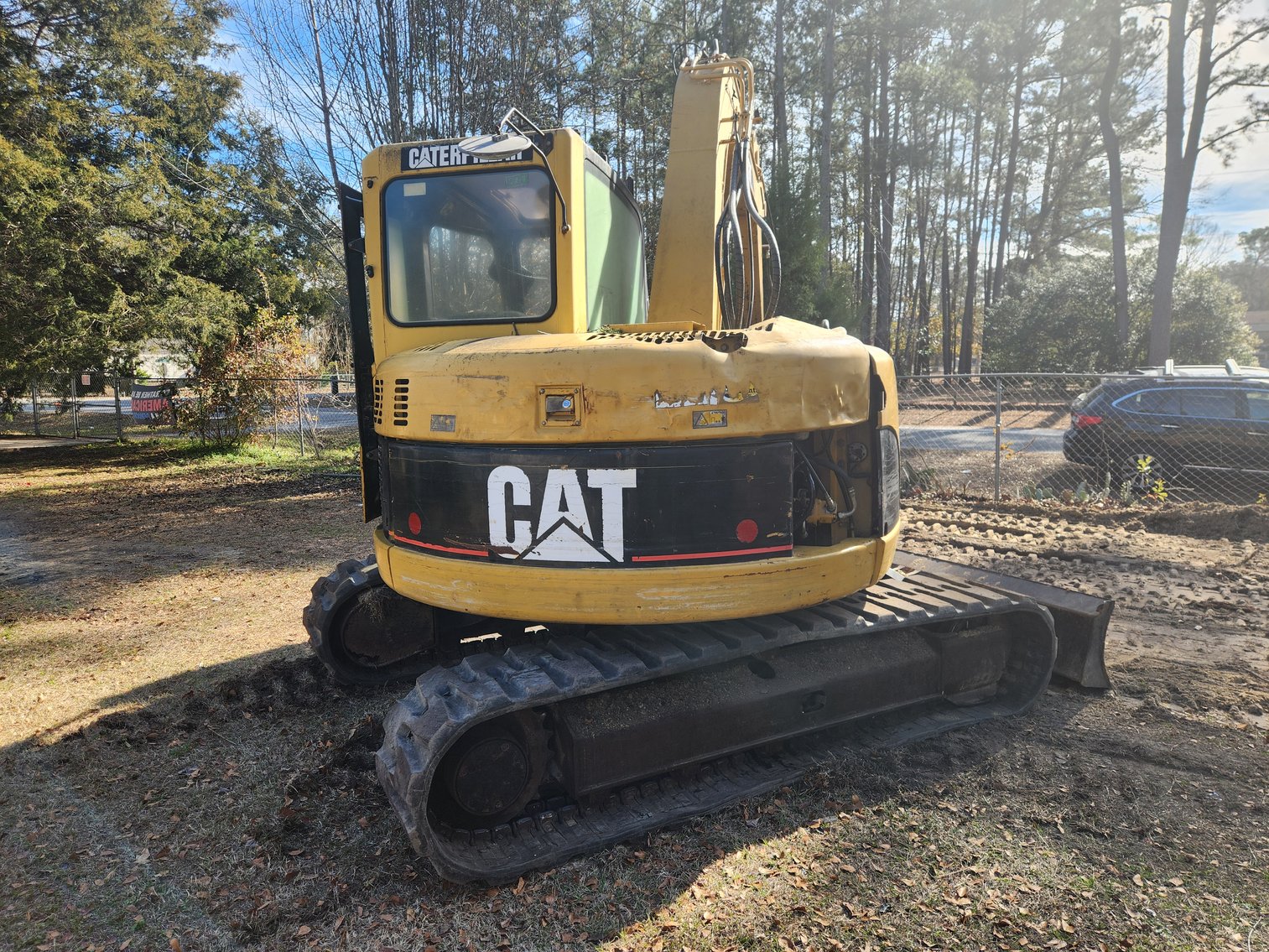 Image for North Charleston, SC: CAT 308C CR Excavator & Ford F-750 Chipper Truck