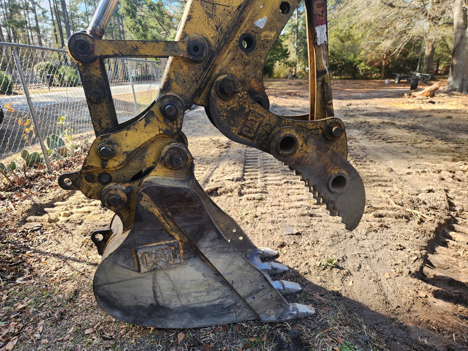 Image for North Charleston, SC: CAT 308C CR Excavator & Ford F-750 Chipper Truck