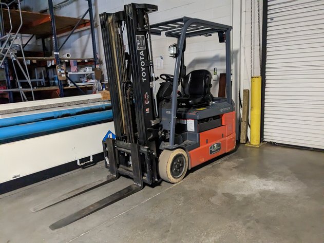 Image for Mobile, AL & Ocean Springs, MS: Work Van, Forklifts, Flooring Inventory & Equipment