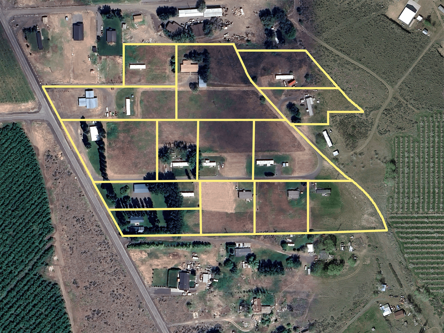 Image for Yakima County, WA: 14 Homes on Contiguous Parcels Totaling 16.9± Acres in Cowiche & Tieton