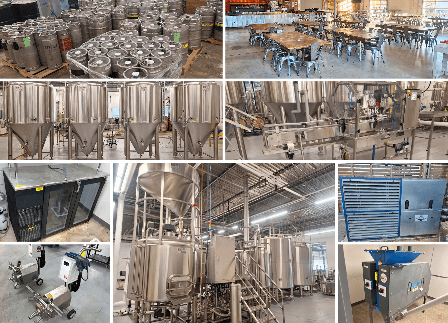 Image for Atlanta, GA: 3 & 20 BBL Brewhouses, Canning Line & Complete Brewery & Kitchen Liquidation