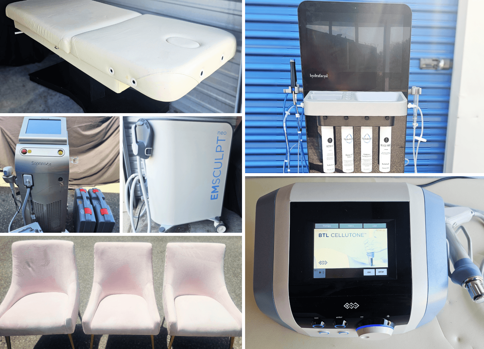 Image for Lakeland, FL: Liquidation of Aesthetics Equipment, BTL Emsculpt Neo, Cellutone & More