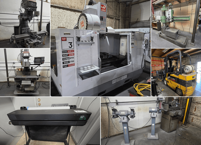 Image for Portland, OR: Machine Shop Liquidation with HAAS VF3, Bridgeports & More