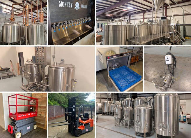 Image for Complete Liquidation of Monkey Wrench Brewery & Distillery in Atlanta, GA