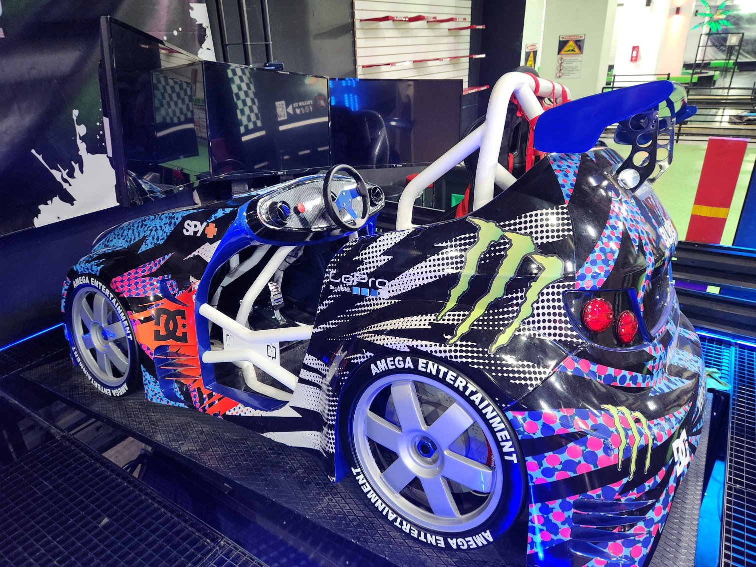 Image for Day 1: Houston's Largest Indoor Amusement Park with Ferris Wheel, Rides, Bowling, Arcade, VR, Kitchen/ Bar, Decor & More