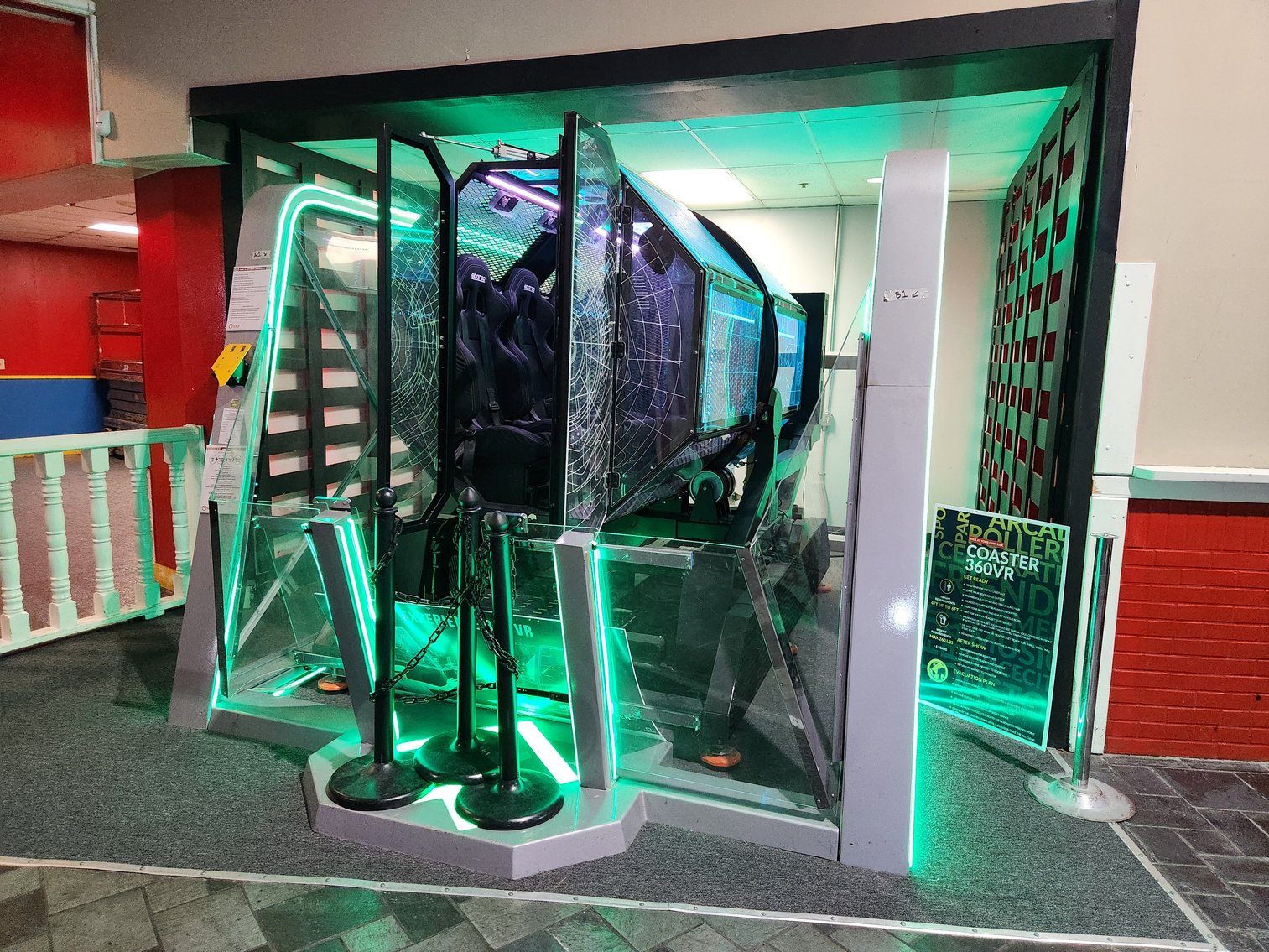 Image for Day 1: Houston's Largest Indoor Amusement Park with Ferris Wheel, Rides, Bowling, Arcade, VR, Kitchen/ Bar, Decor & More