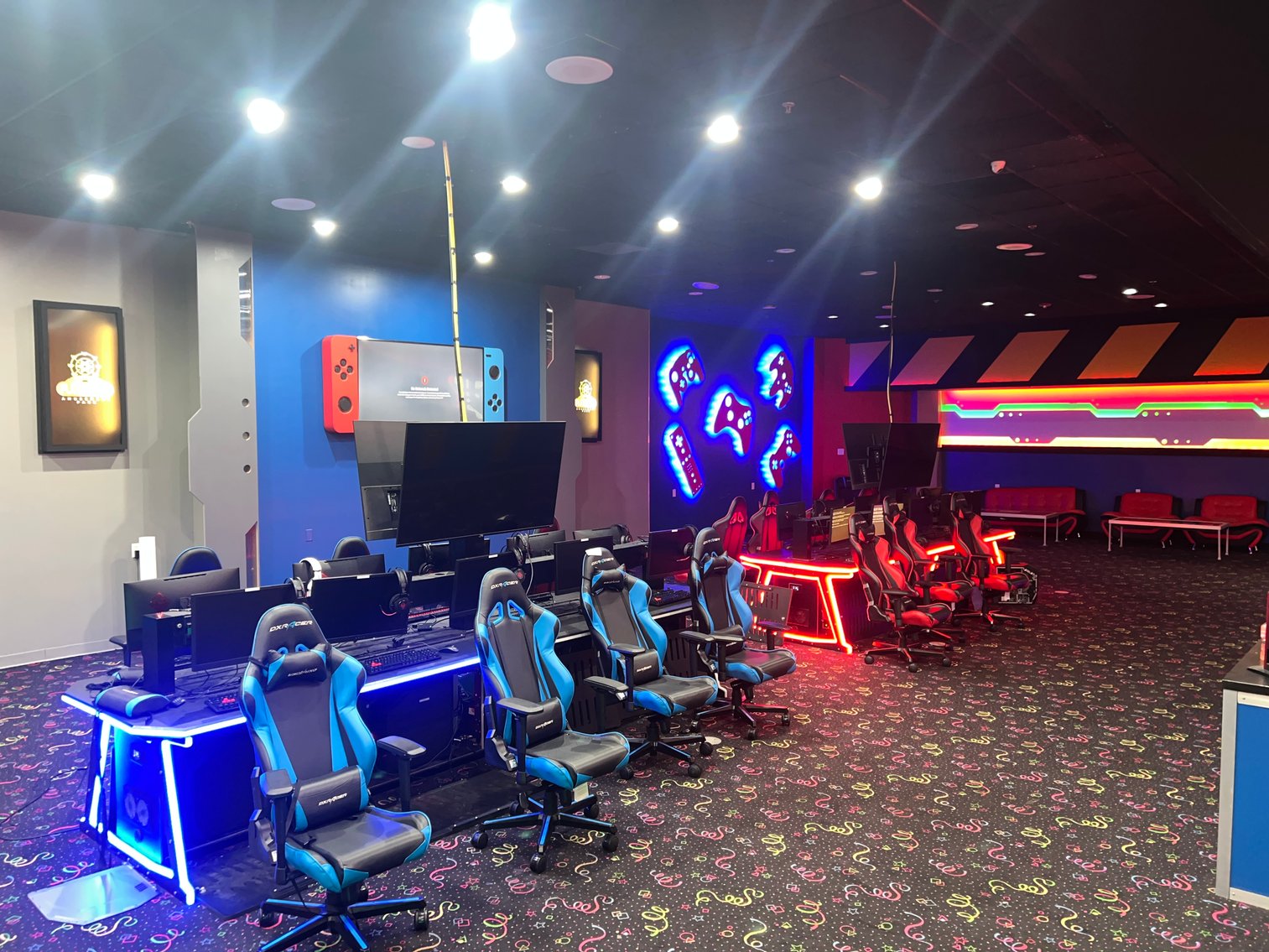 Image for Day 1: Houston's Largest Indoor Amusement Park with Ferris Wheel, Rides, Bowling, Arcade, VR, Kitchen/ Bar, Decor & More