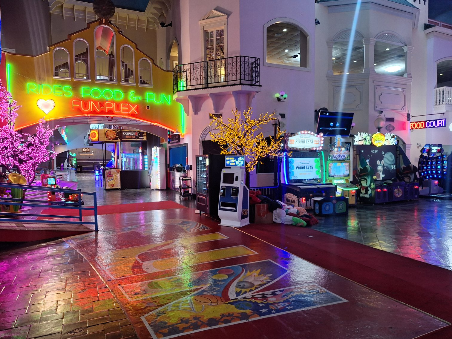 Image for Day 2: Houston's Largest Indoor Amusement Park with Ferris Wheel, Rides, Bowling, Arcade, VR, Kitchen/ Bar, Decor & More